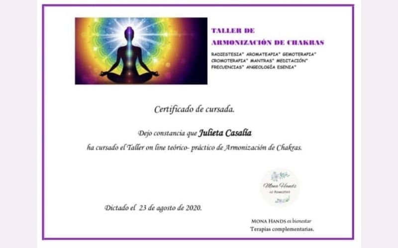 Certificado de formación 3